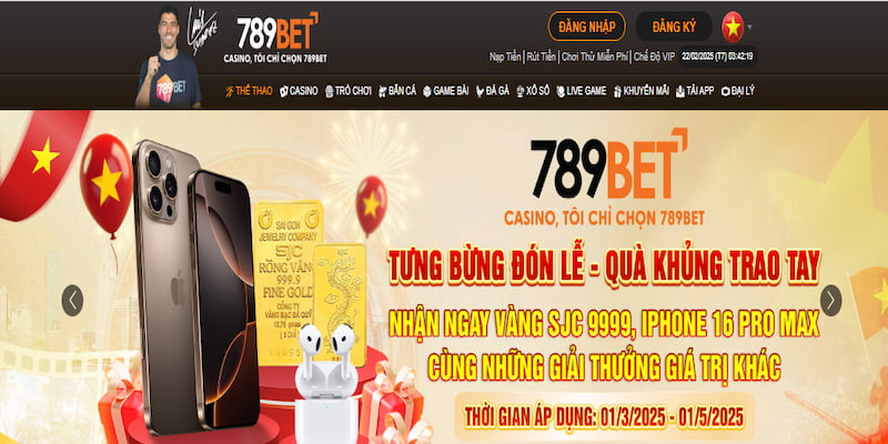 Giới thiệu nhà cái 789Bet với thông tin tổng quan